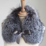 Small Silver Fox Fur Collar
