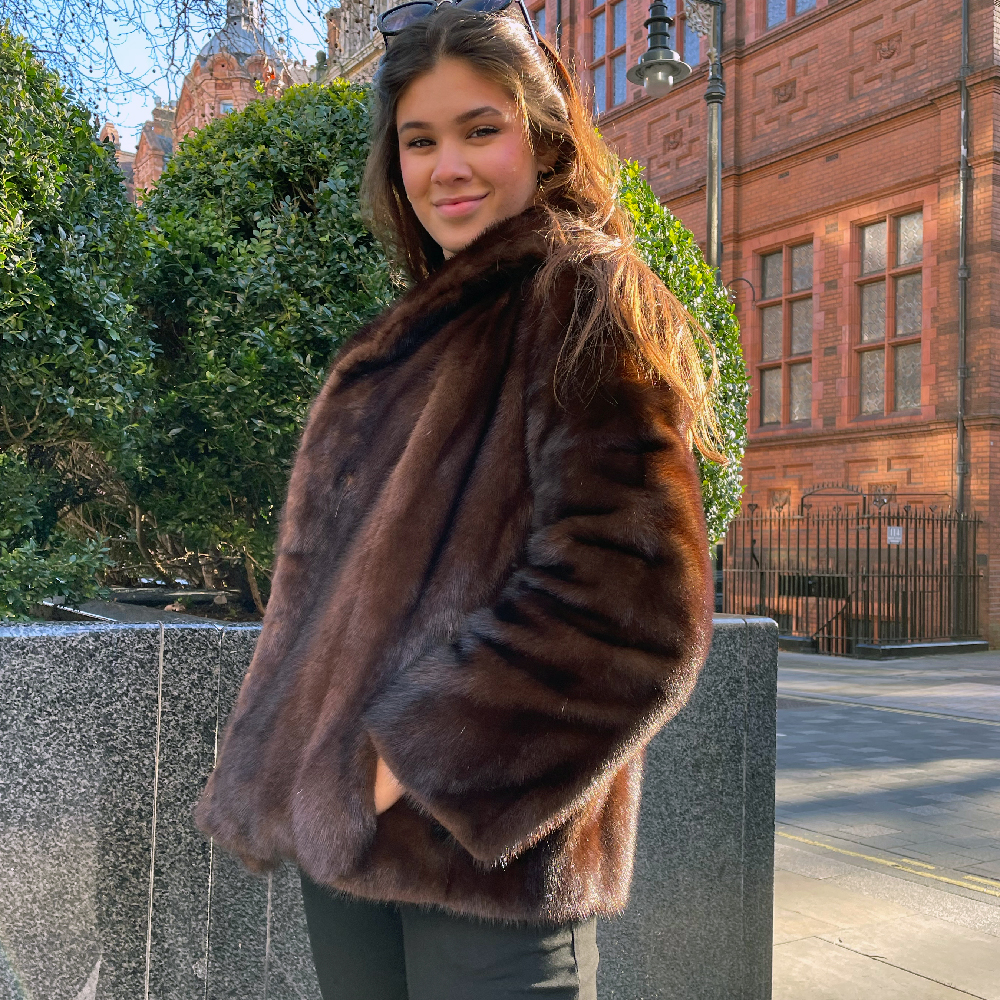 Morgan Vintage Mink Fur Jacket - Philippa London