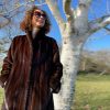 Lilly Preowned Natural Brown Mink Fur Coat