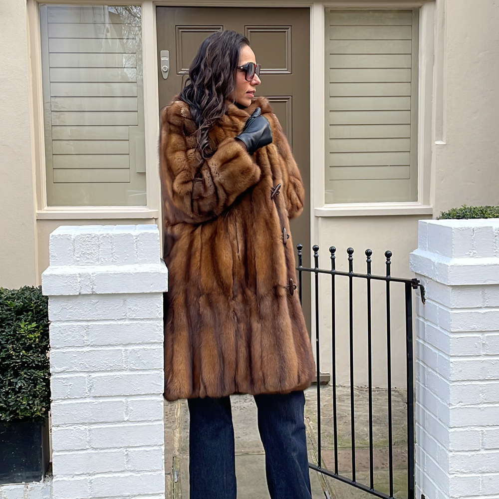 Stephanie Brown Vintage Sable Fur Jacket