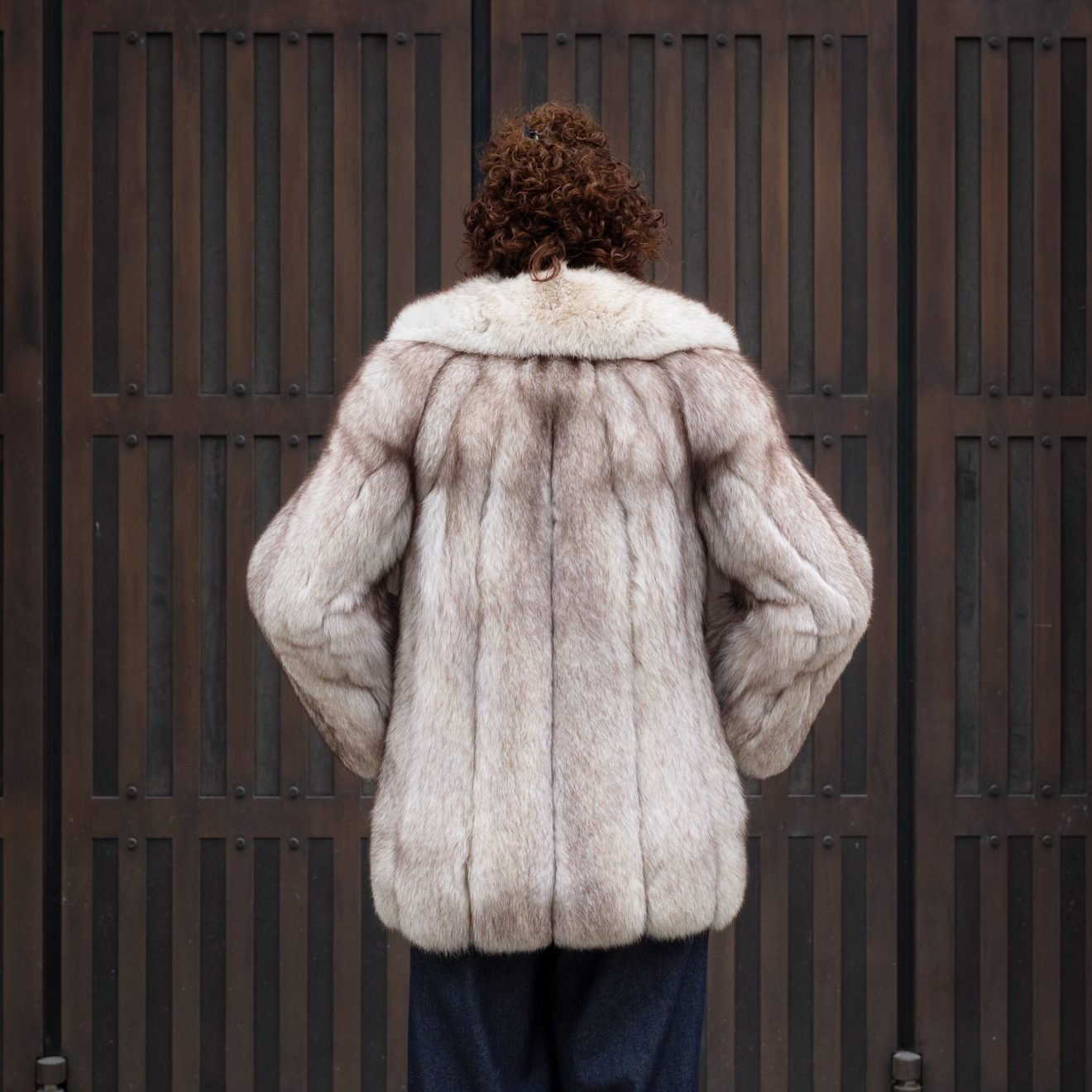 Pangasa Vintage Rosa Fur Jacket main image 1