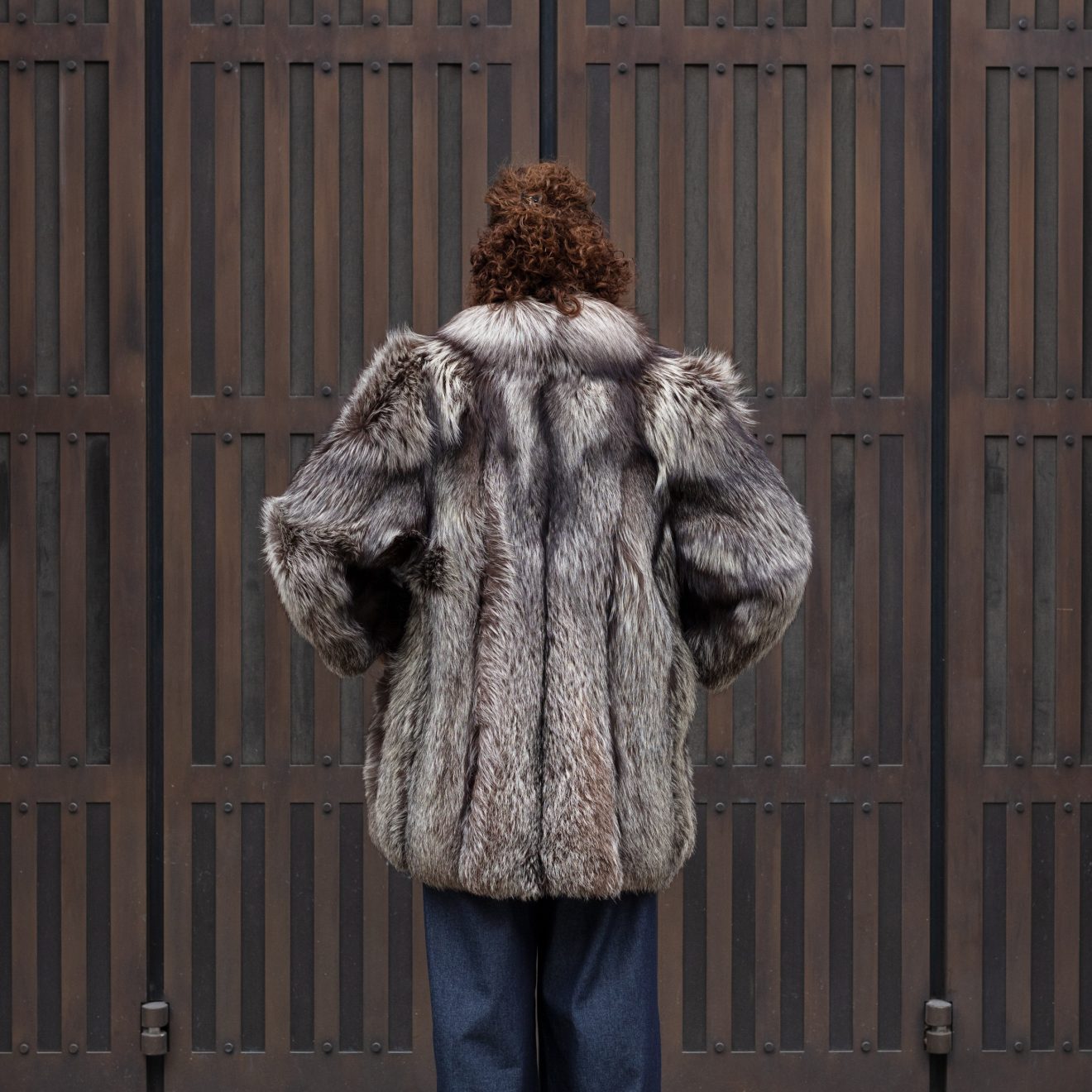 Pangasa Vintage Rosa Fur Jacket main image 0